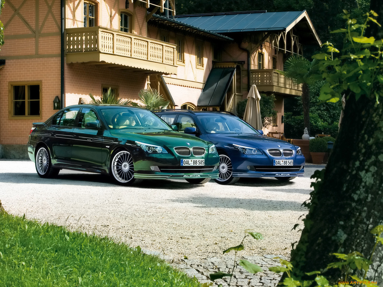 bmw, alpina, b5, 